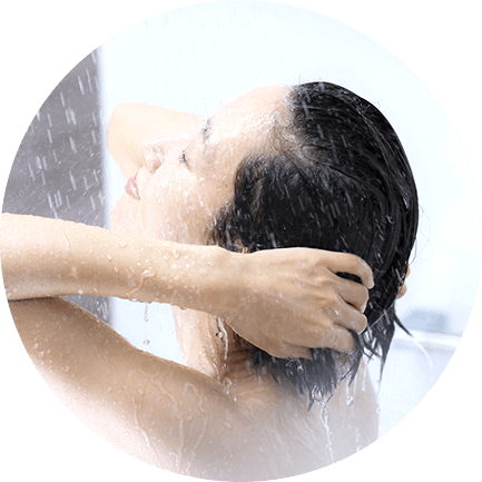 柔らかな水でシャワーや入浴が快適に！