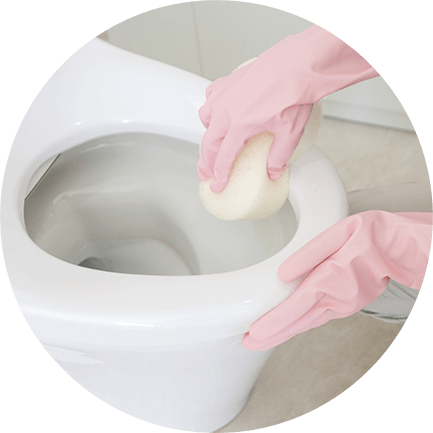 キッチンやトイレの掃除がラクラク！